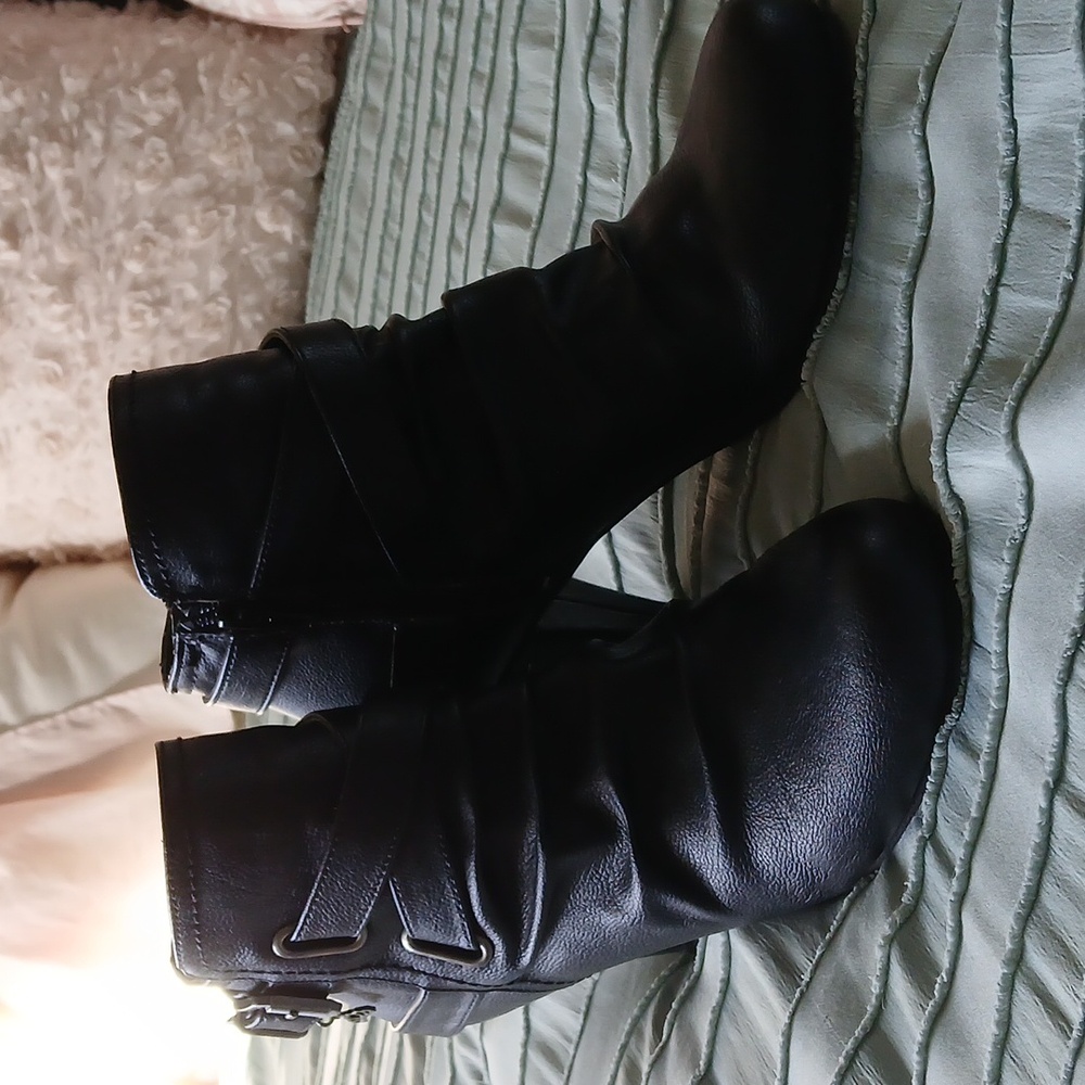 Womens Fergalicious By Fergie Ankle Booties.